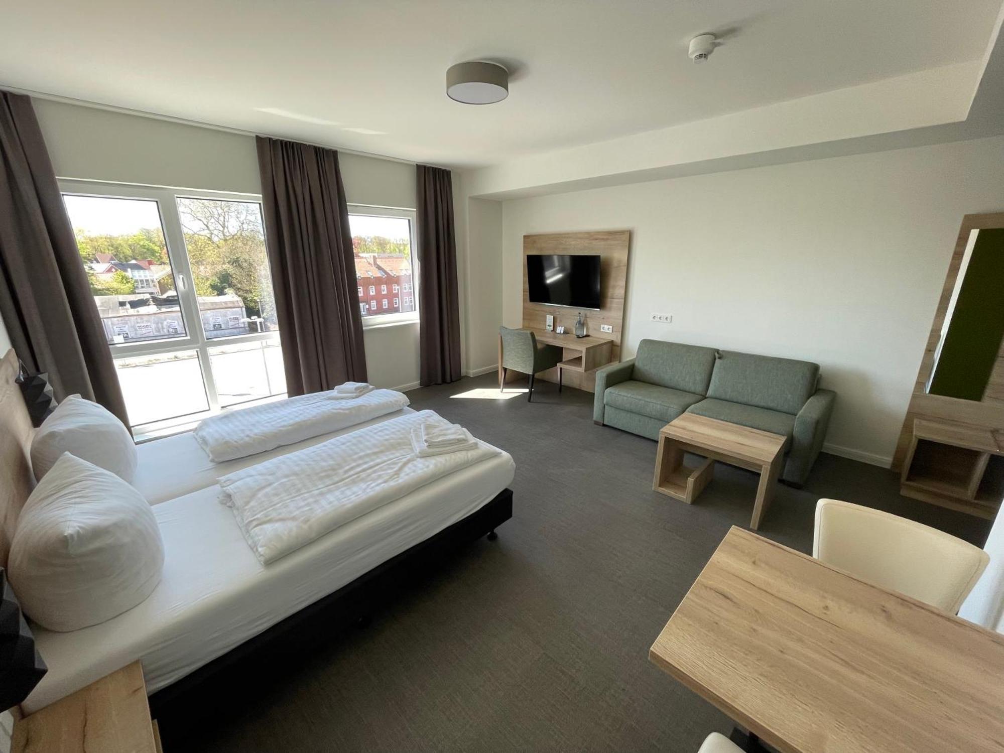 Hotel Am Pferdemarkt Aurich Extérieur photo